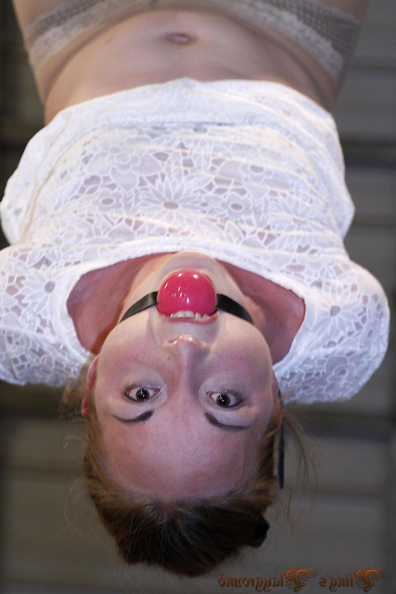 upside down