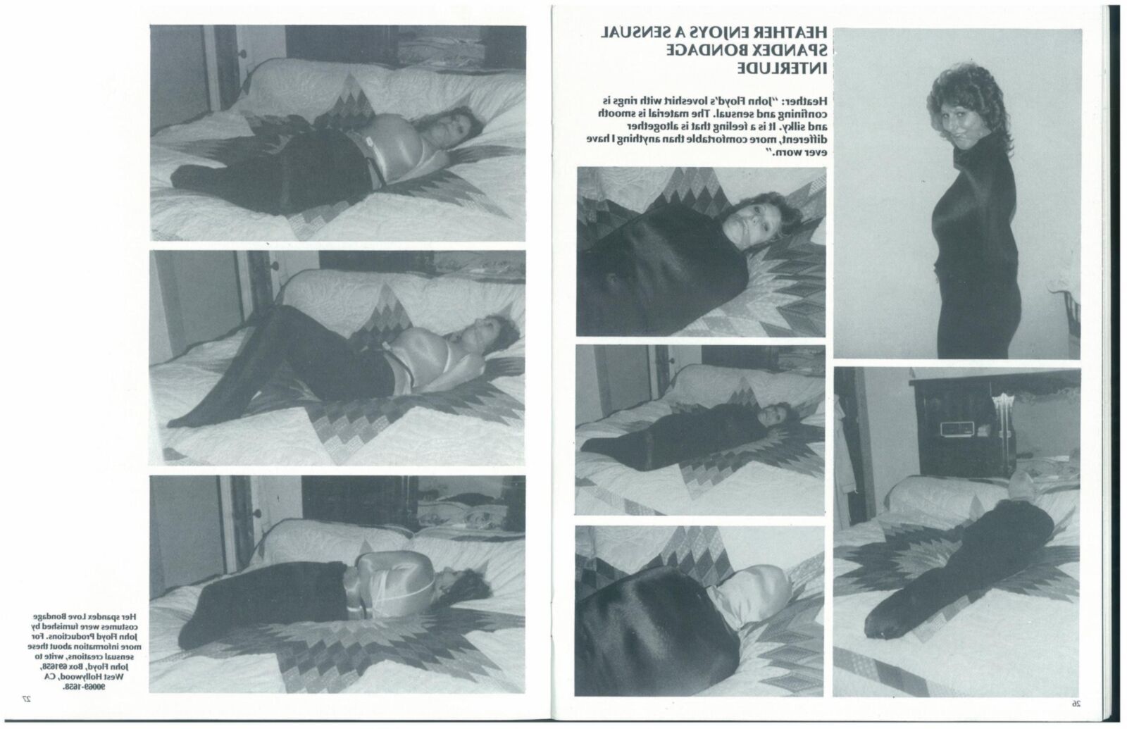 Heather Irons, Bondagette in Love No (December )