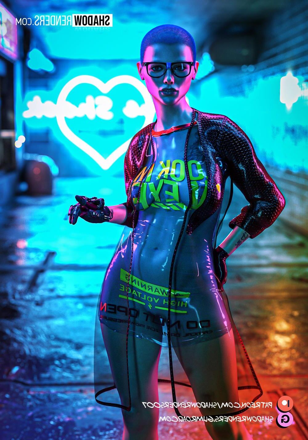 [ShadowRender] [D] галерея слюше художника