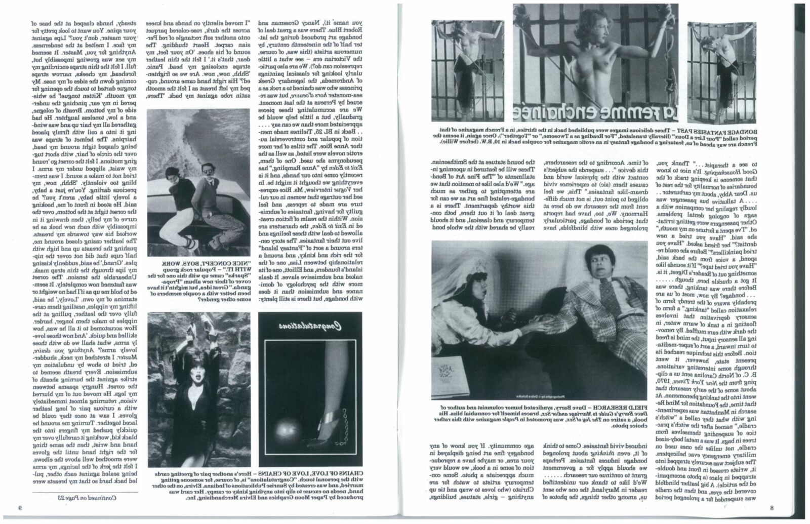 Bondage Life No (retro magazine scan)