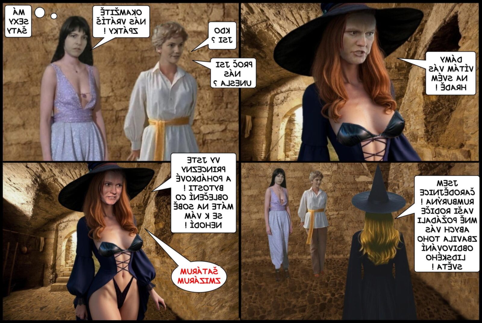 La sorcière de Rumburýna et la mauvaise princesse