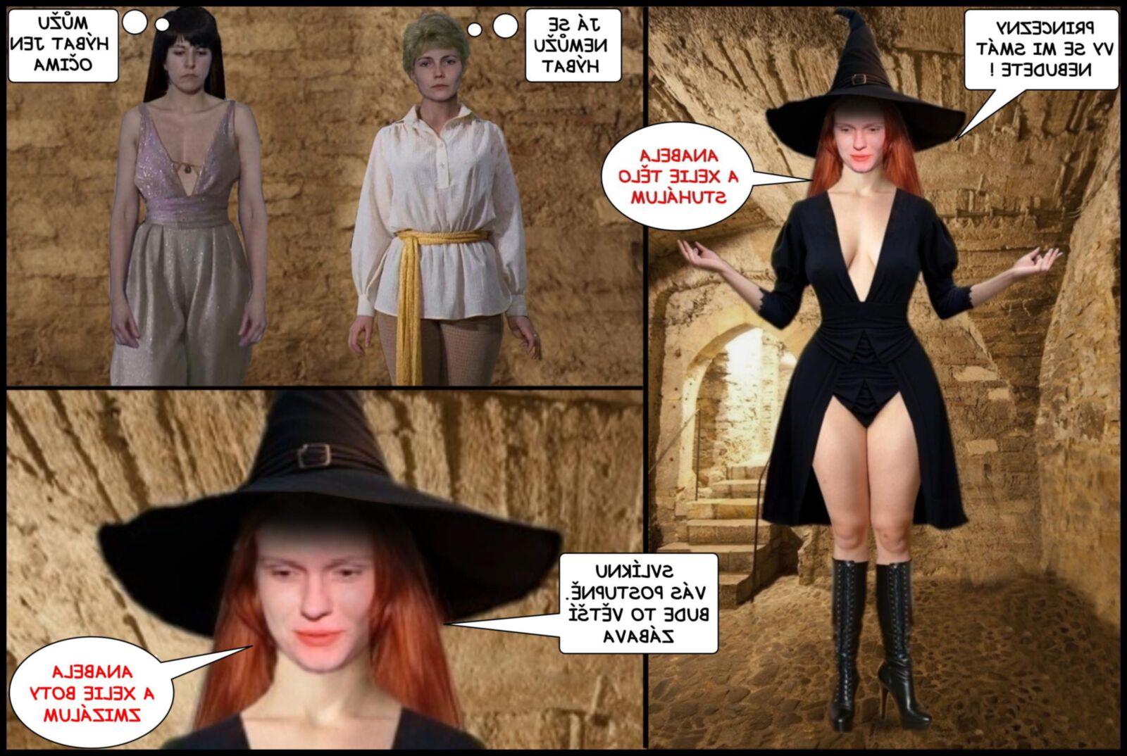 La sorcière de Rumburýna et la mauvaise princesse