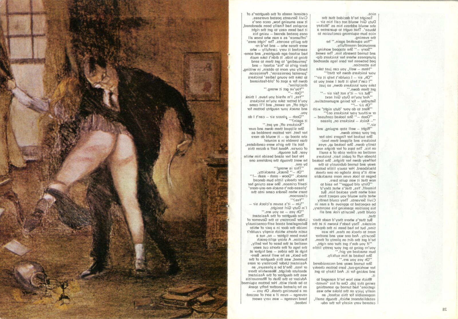 Roue de fessée rétro (complète)