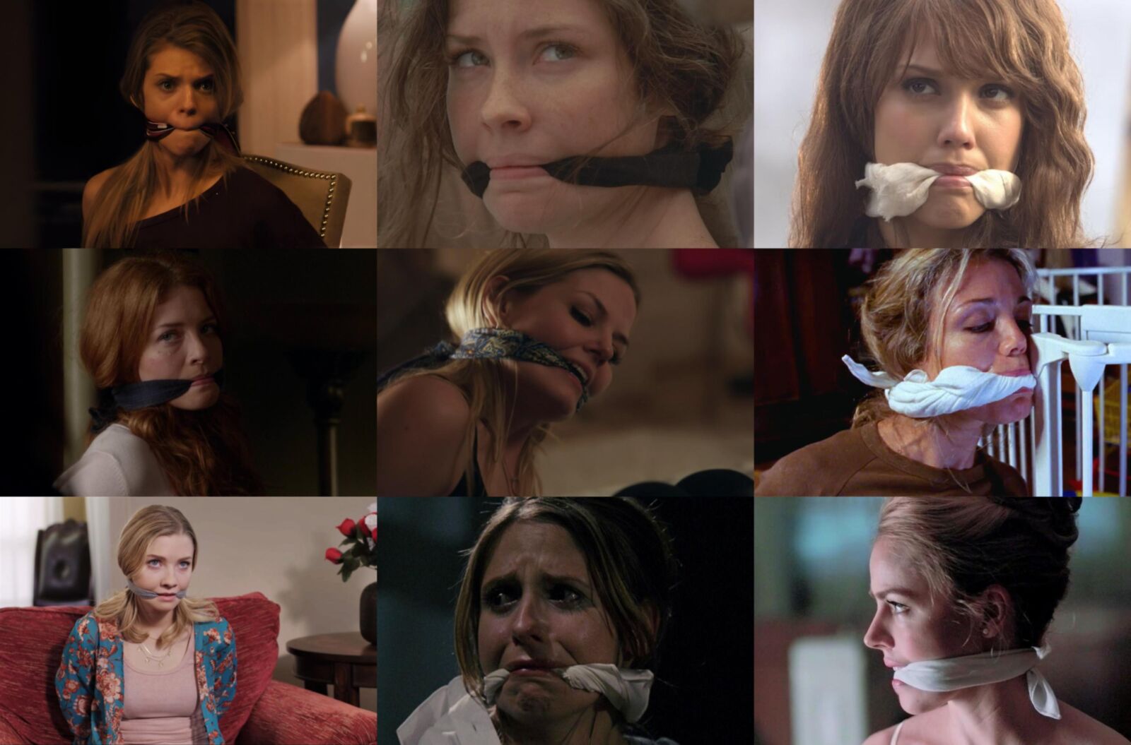 gagged girls