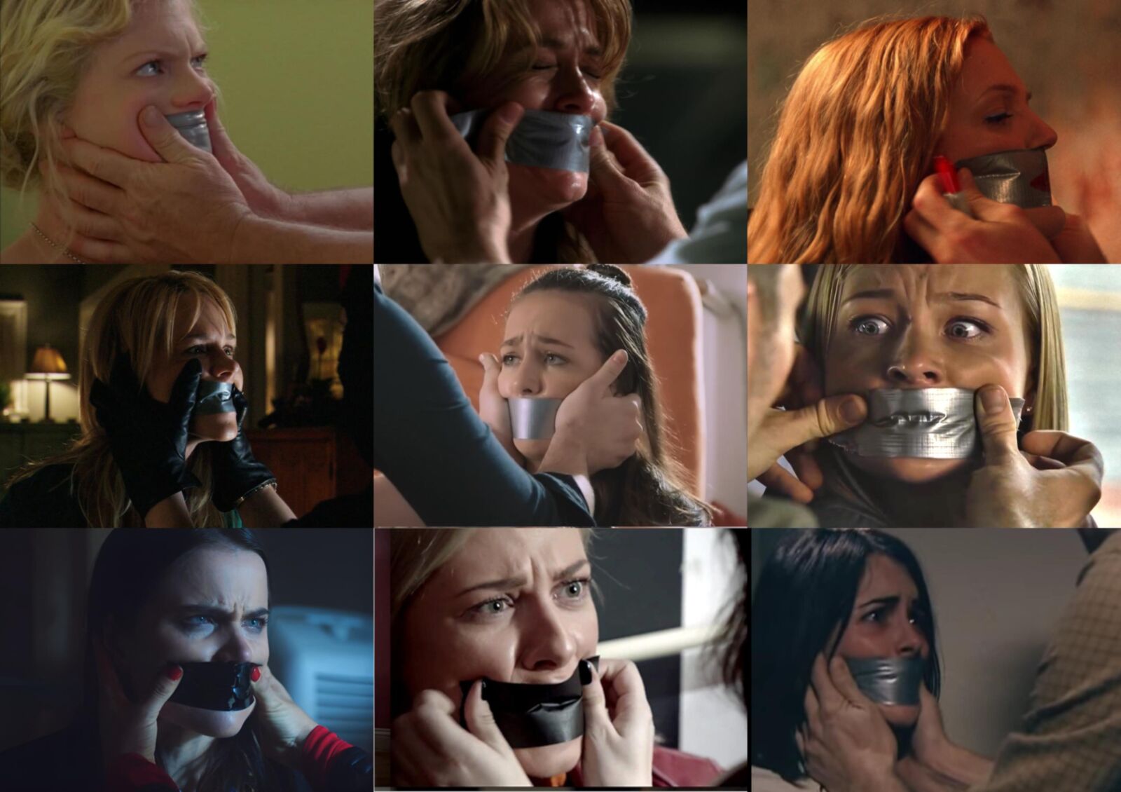 gagged girls