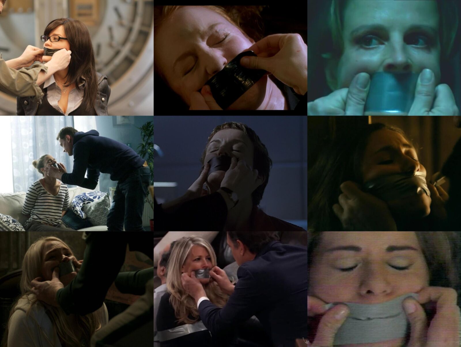 gagged girls