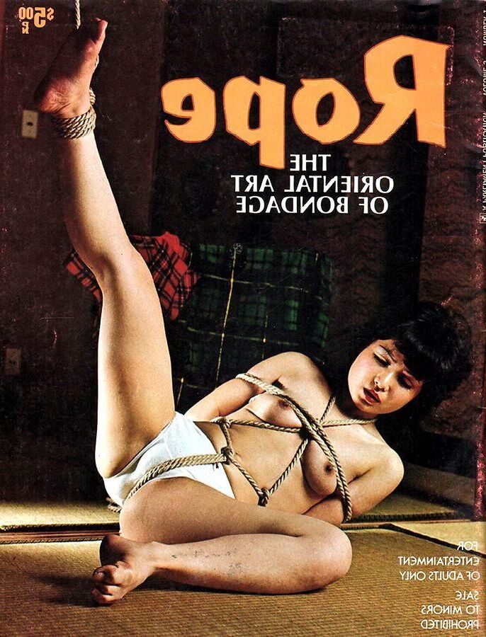 Sortiertes Bondage Magazine Covers