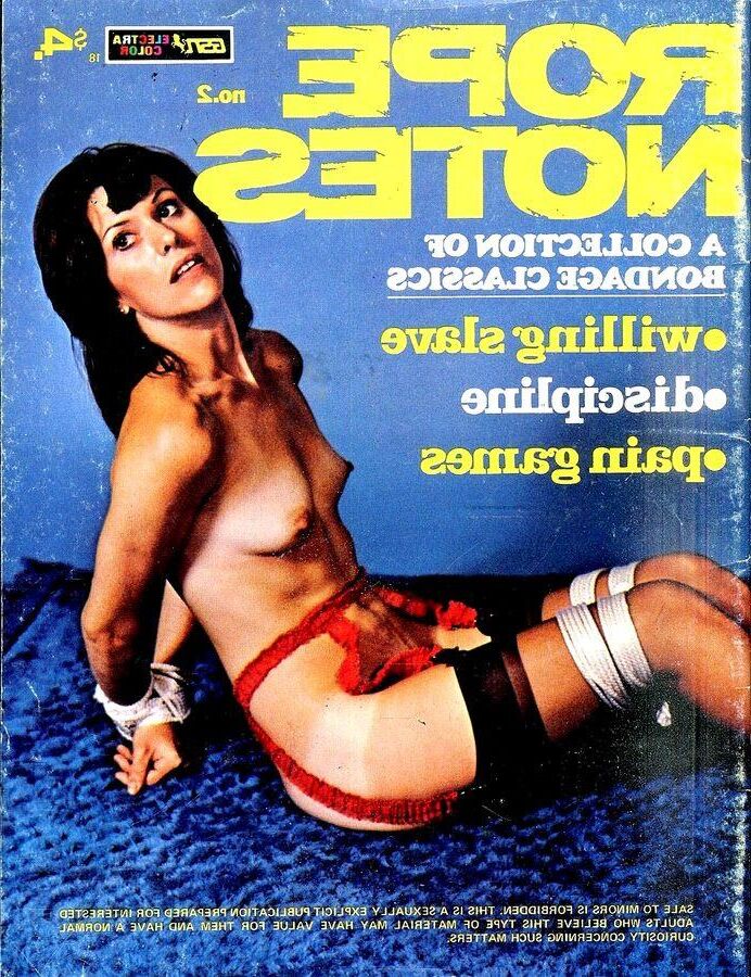 Sortiertes Bondage Magazine Covers