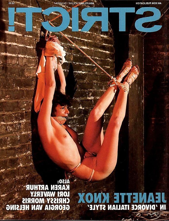 Sortiertes Bondage Magazine Covers