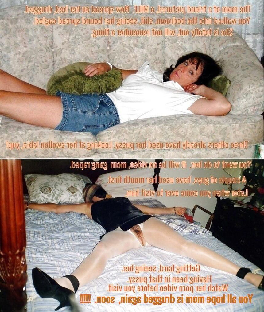Mamá antes después de tomar una zorra de fraternidad t Bondage