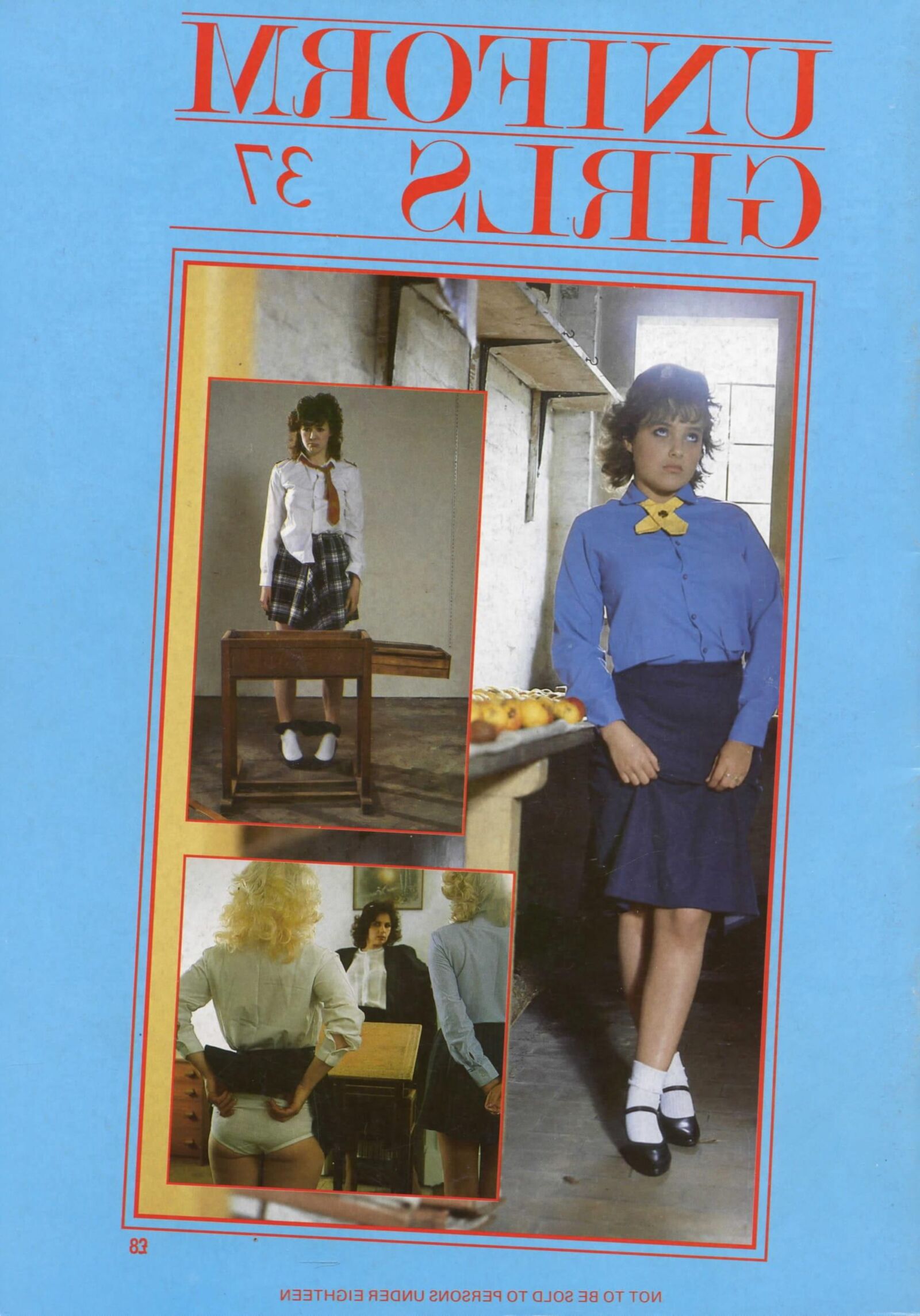 Problema de chicas de uniformes de azotes retro (completo)