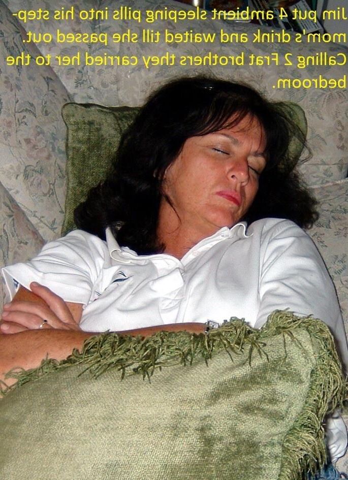 Mamá antes después de tomar una zorra de fraternidad t Bondage