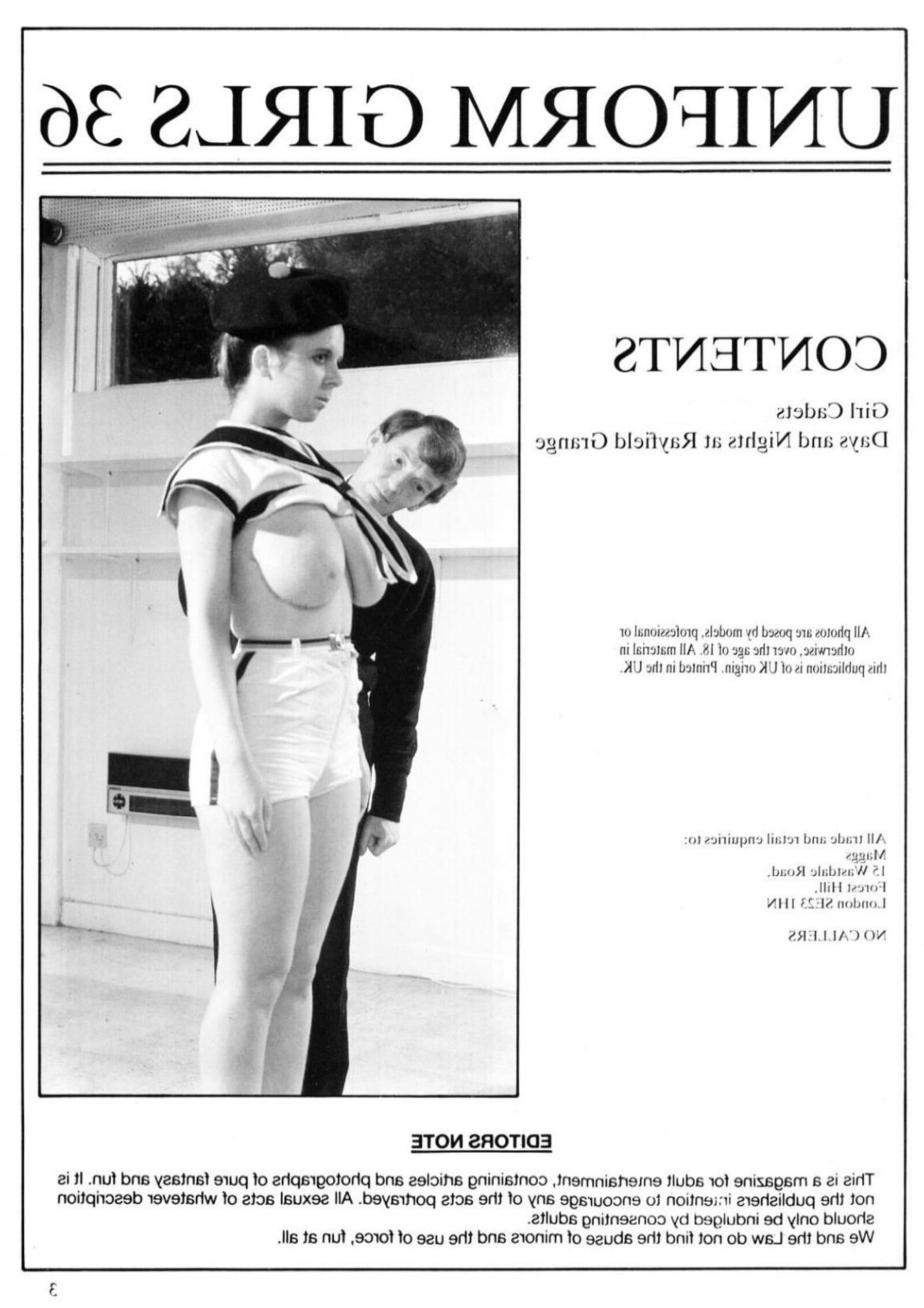 Problema de chicas de uniformes de azotes retro (completo)