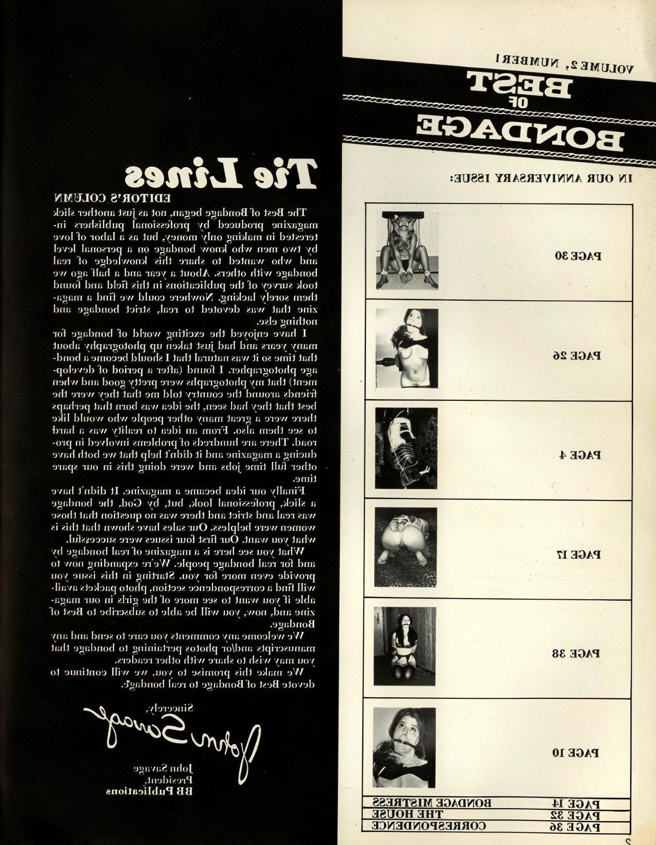 Best of Bondage Volume No ()