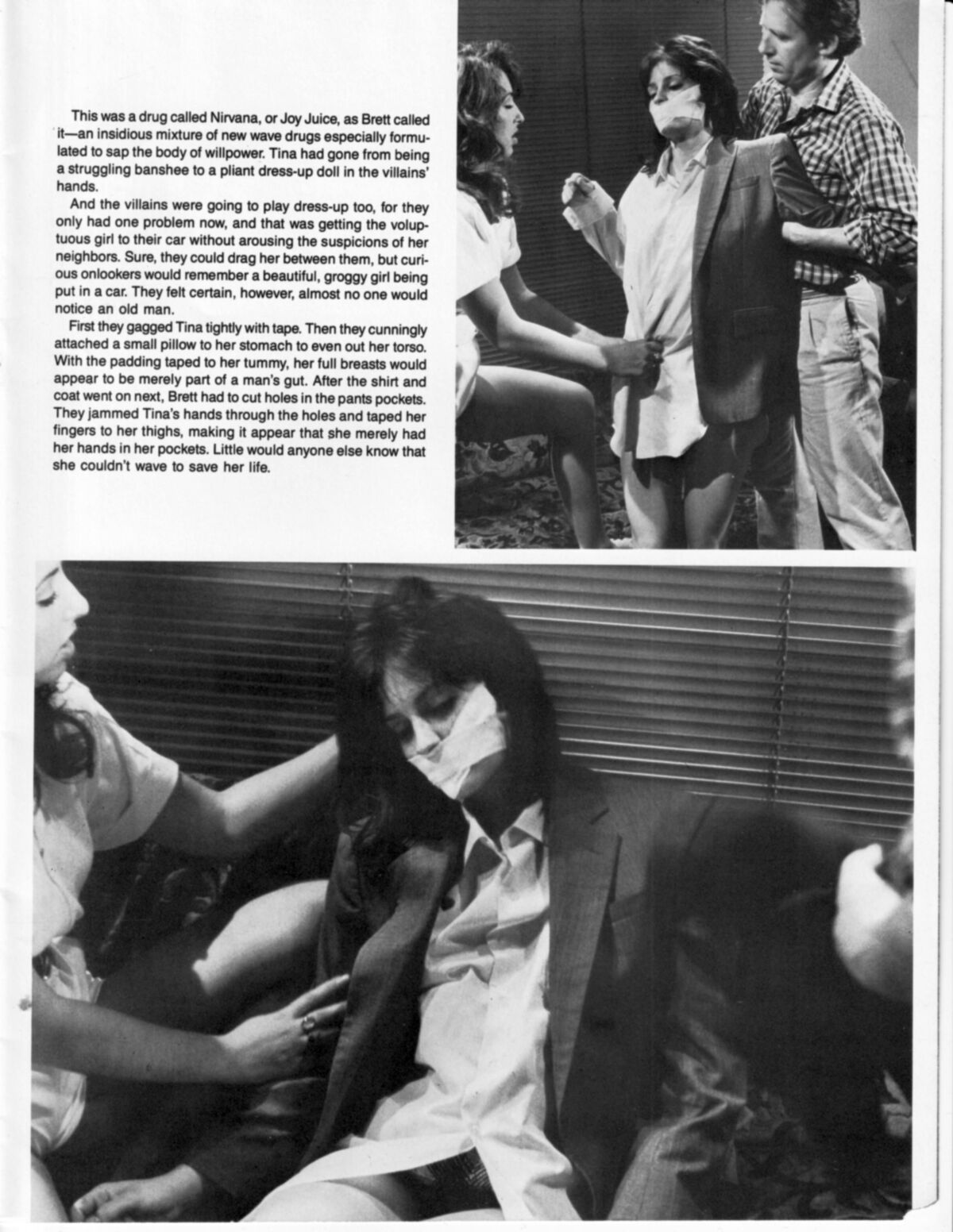 Журнал Vintage Bondage Magazine похищал агентство для девочек
