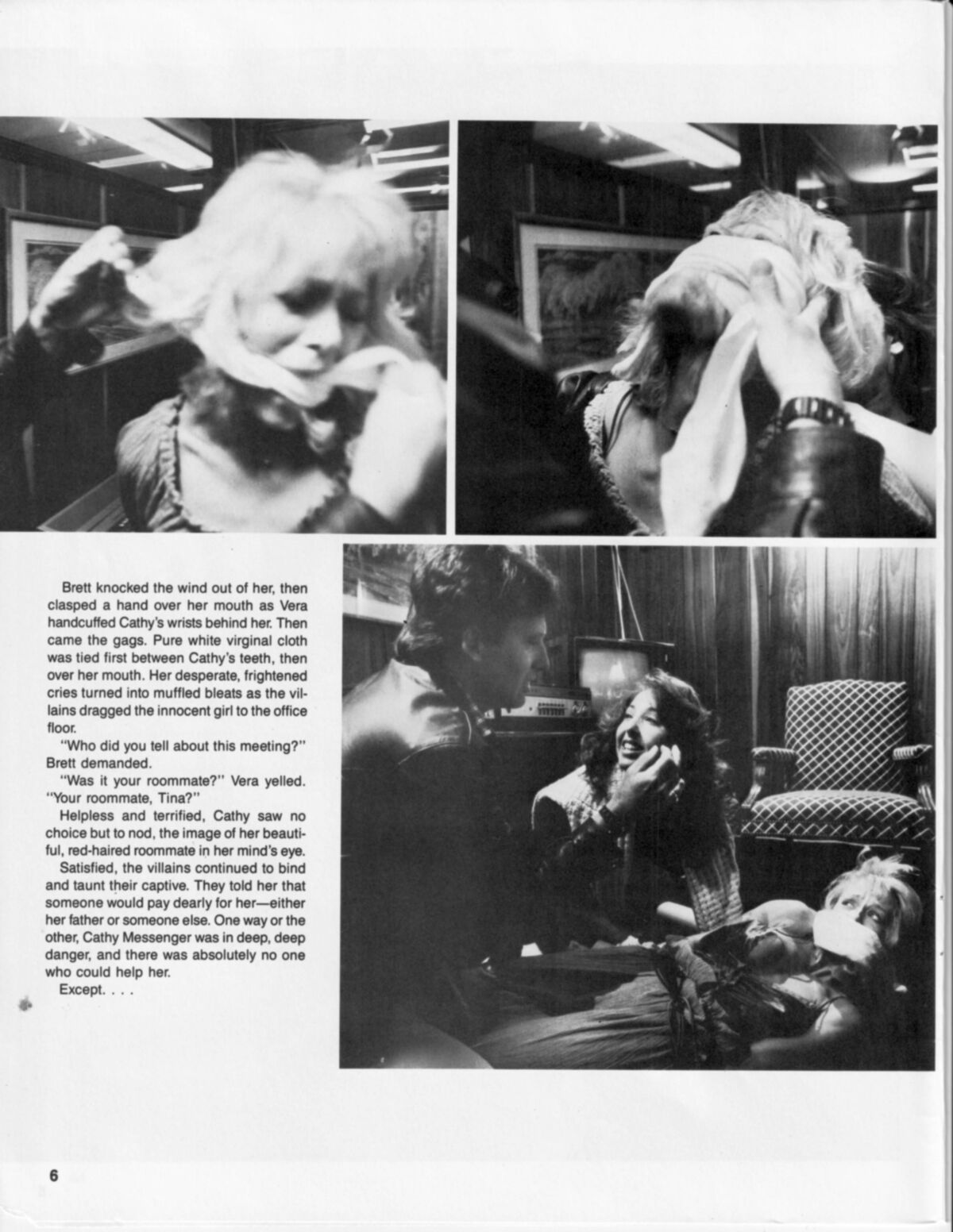Журнал Vintage Bondage Magazine похищал агентство для девочек