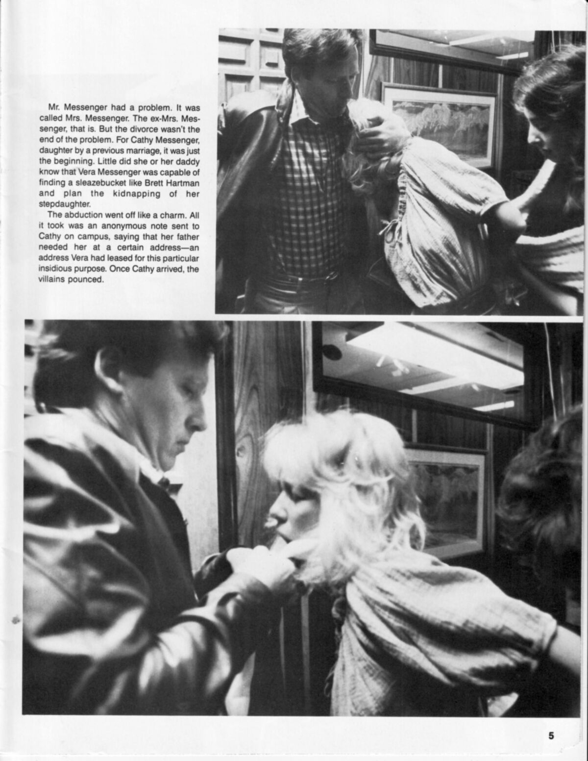 Журнал Vintage Bondage Magazine похищал агентство для девочек