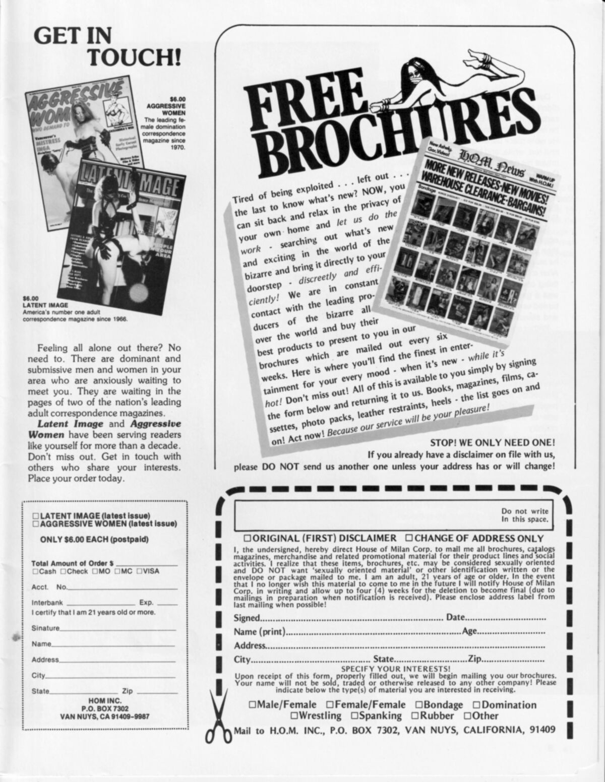 Журнал Vintage Bondage Magazine похищал агентство для девочек