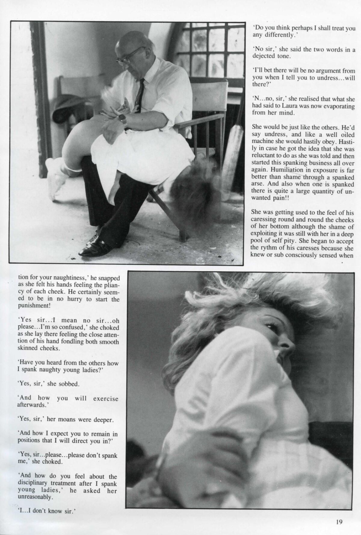 Retro Spanking Uniform Girls issue (complete)
