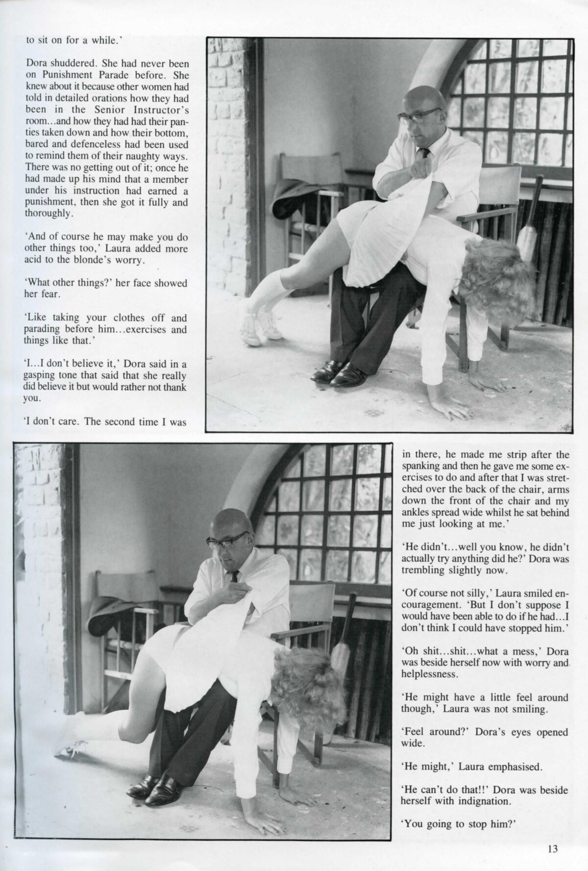 Retro Spanking Uniform Girls issue (complete)