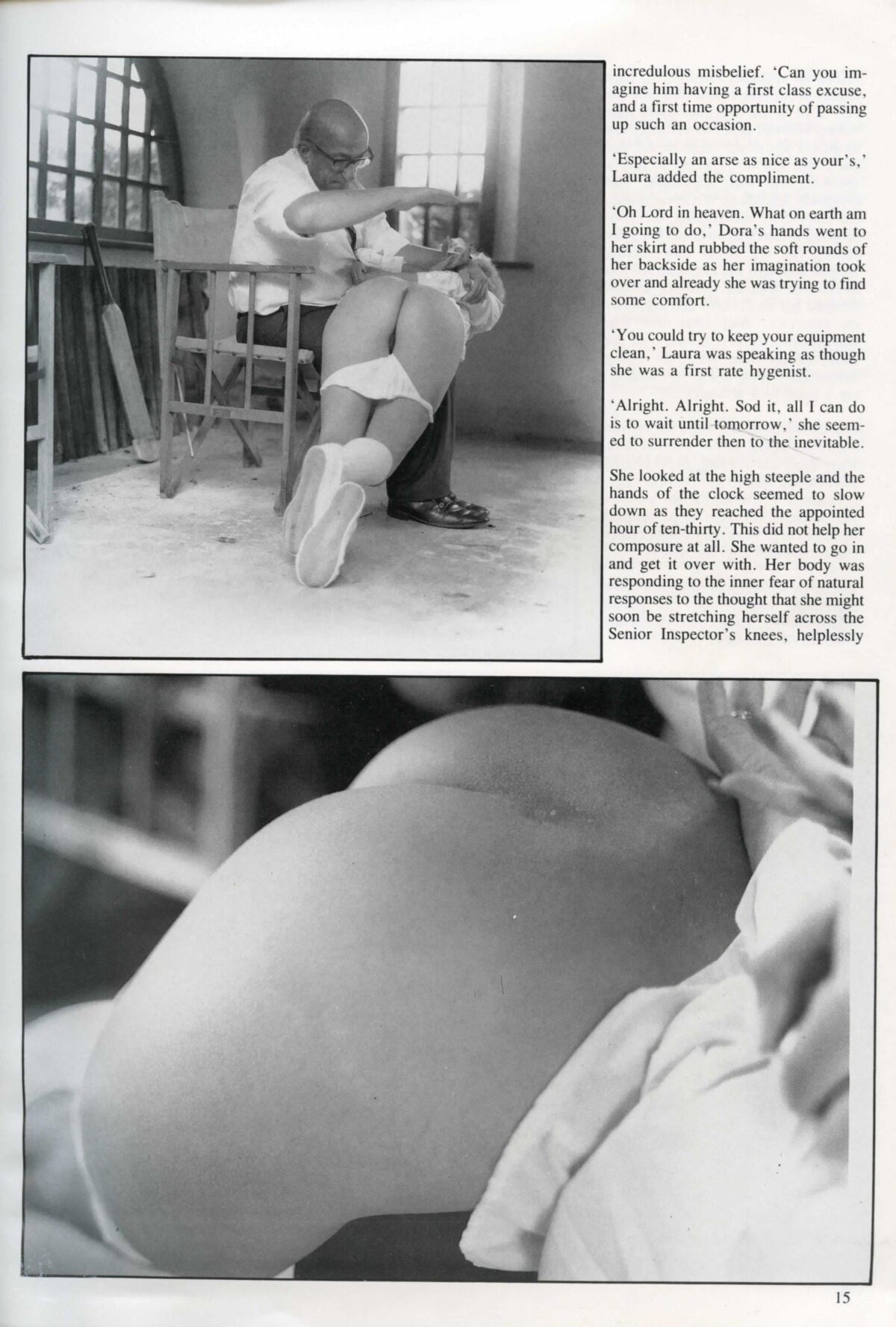 Retro Spanking Uniform Girls issue (complete)