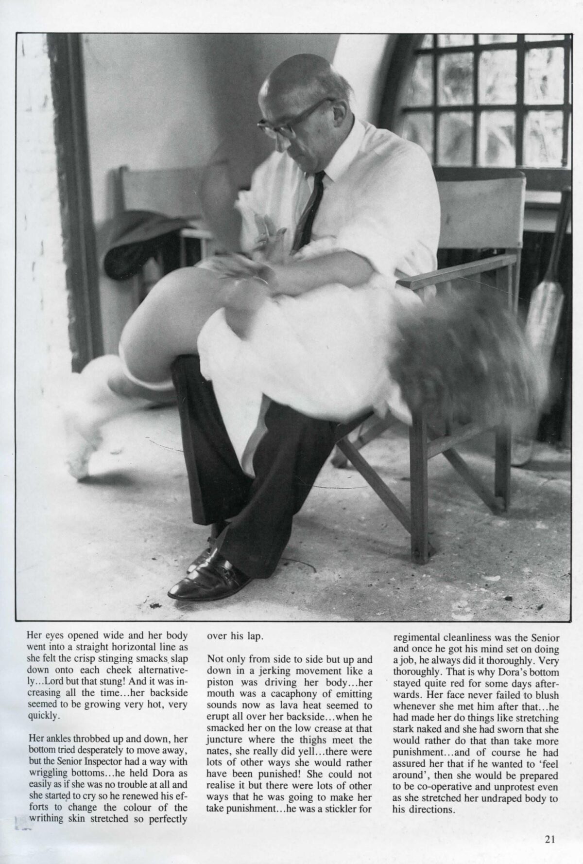 Retro Spanking Uniform Girls issue (complete)