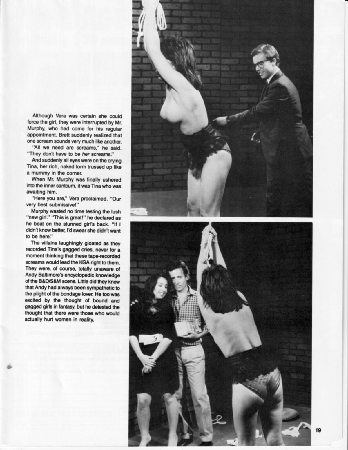 Журнал Vintage Bondage Magazine похищал агентство для девочек