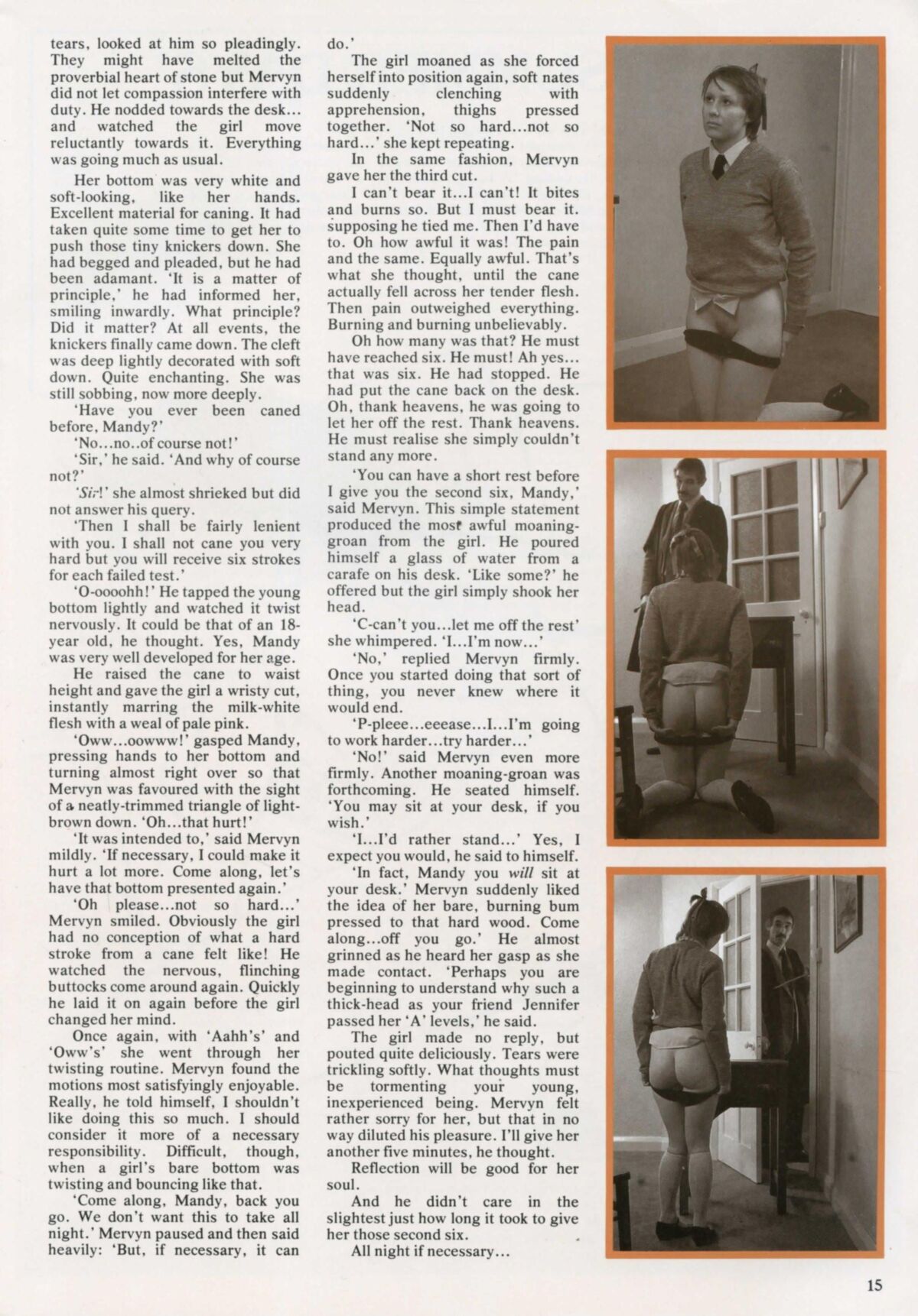 Retro Spanking Blushes Supplement issue complete