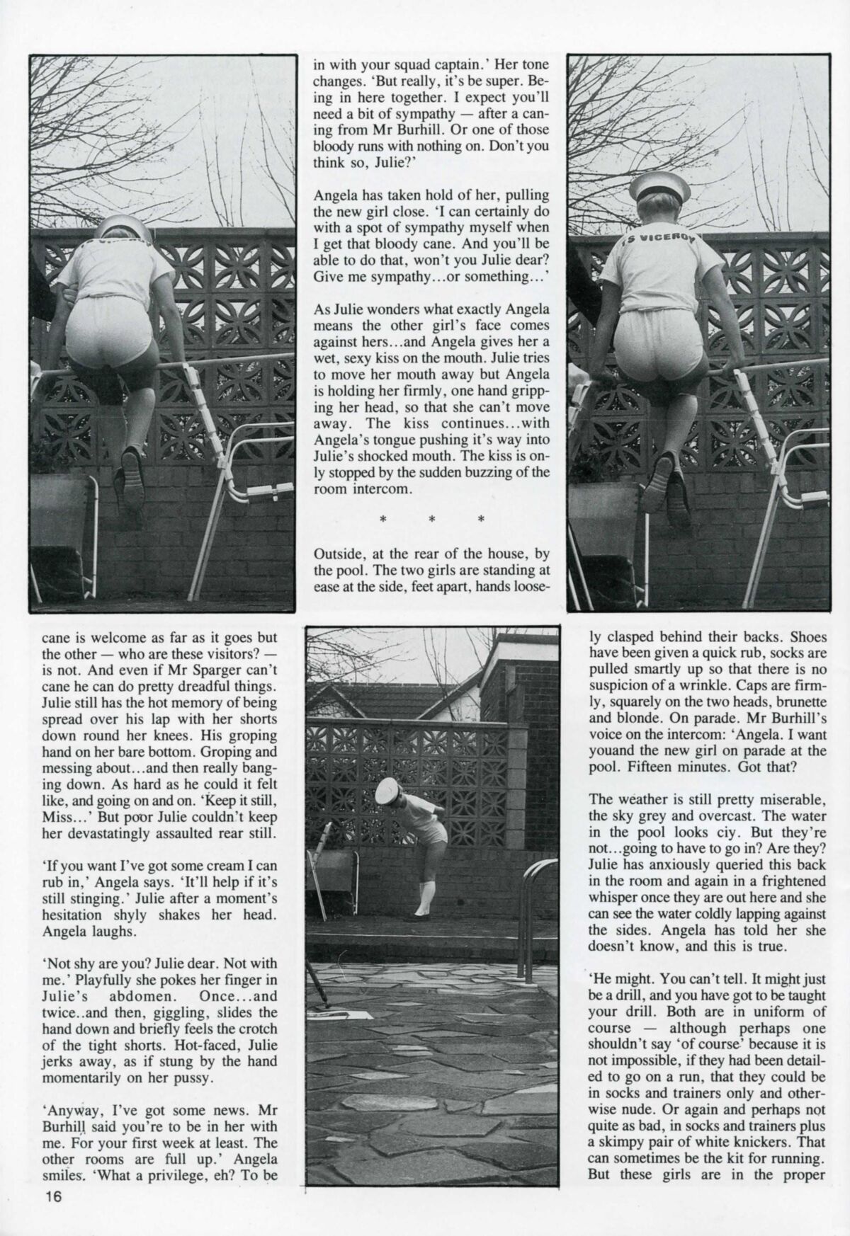 Retro Spanking Uniform Girls issue (complete)