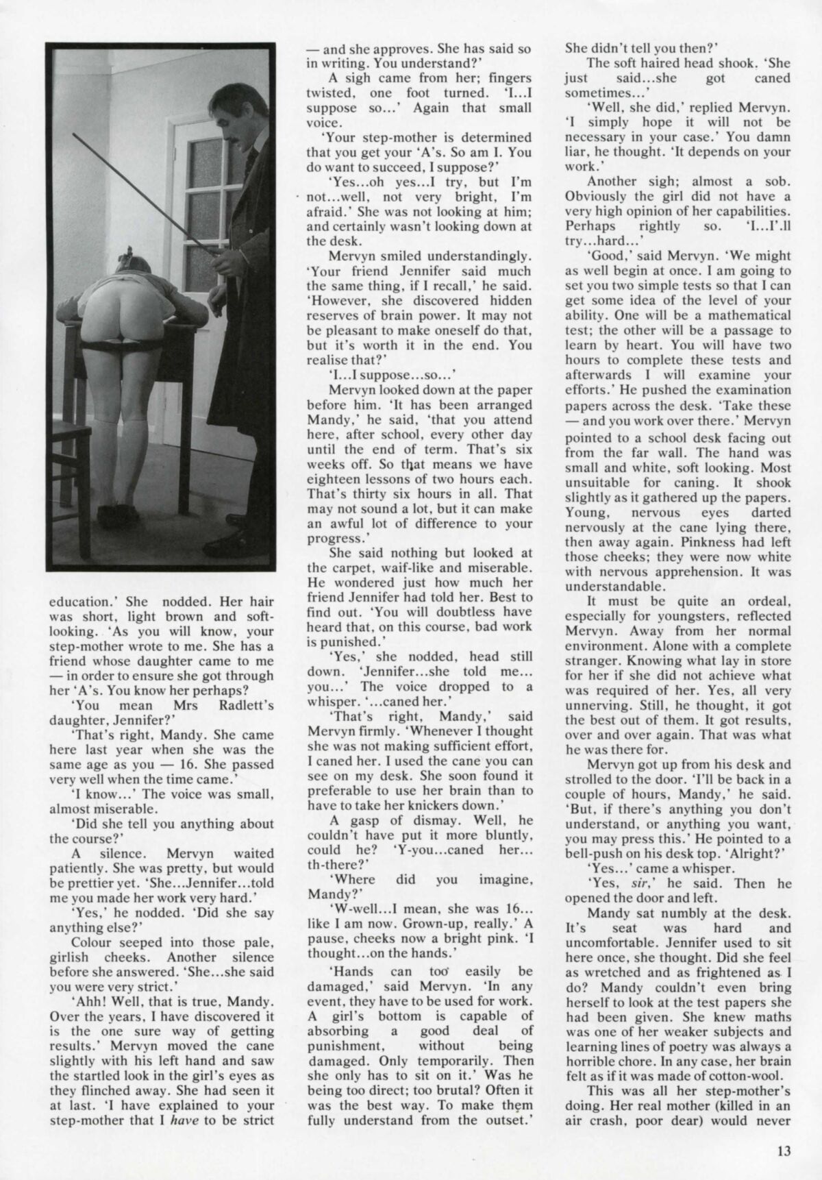 Retro Spanking Blushes Supplement issue complete