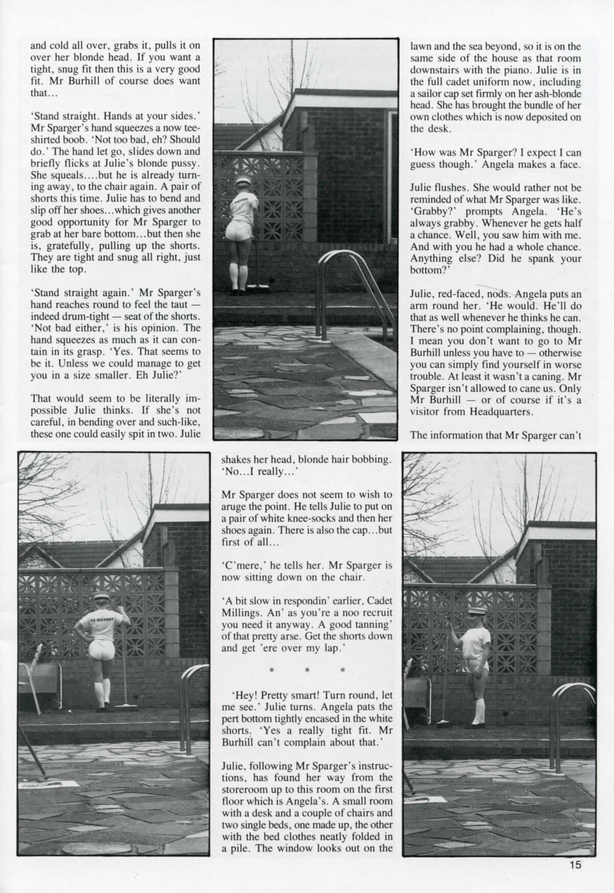 Retro Spanking Uniform Girls issue (complete)