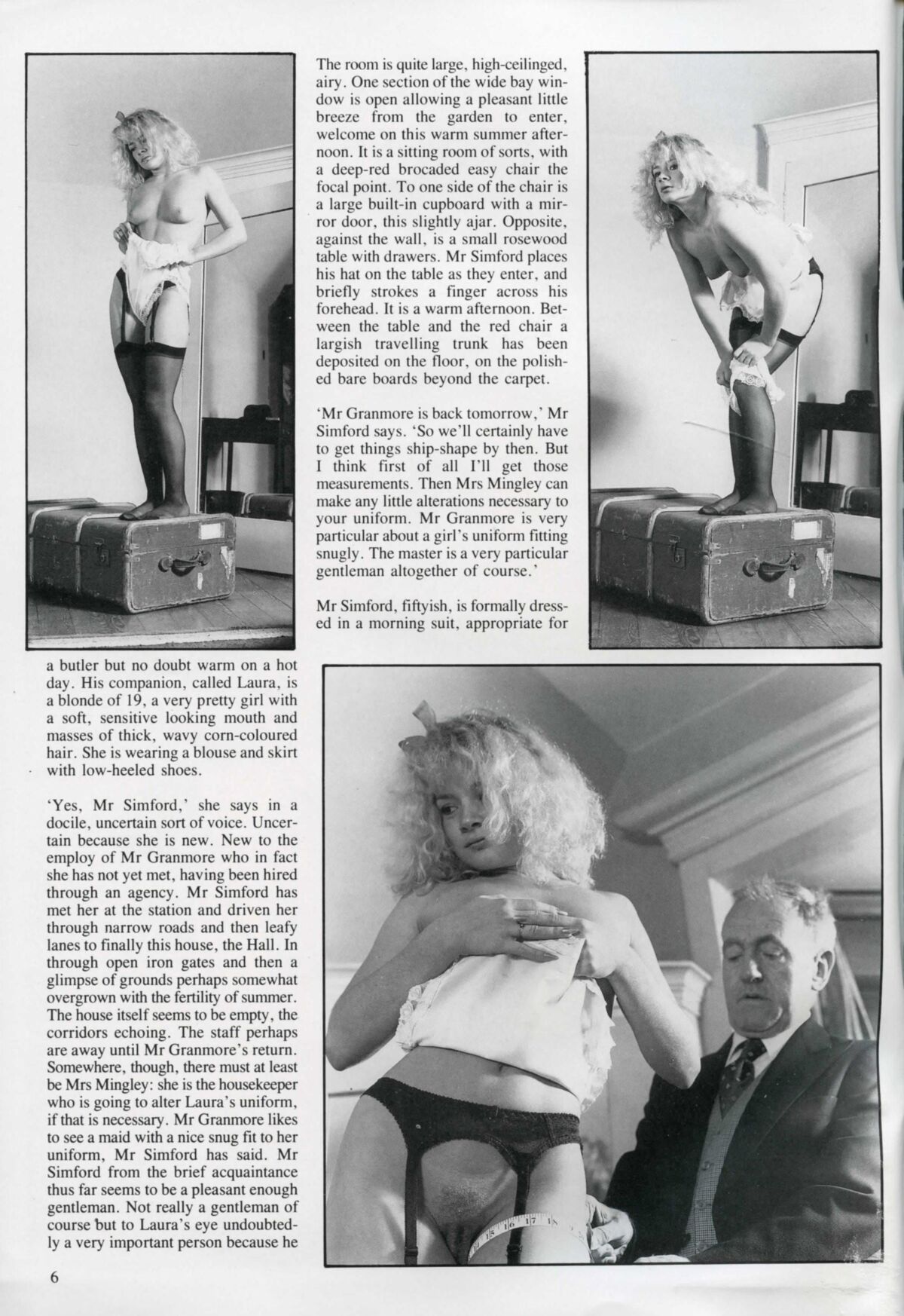 Retro Spanking Uniform Girls issue (complete)