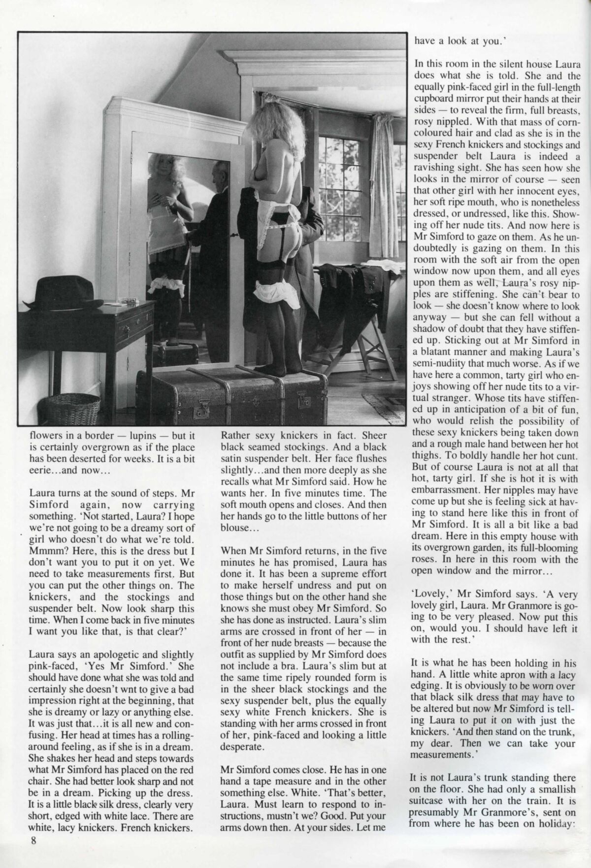 Retro Spanking Uniform Girls issue (complete)