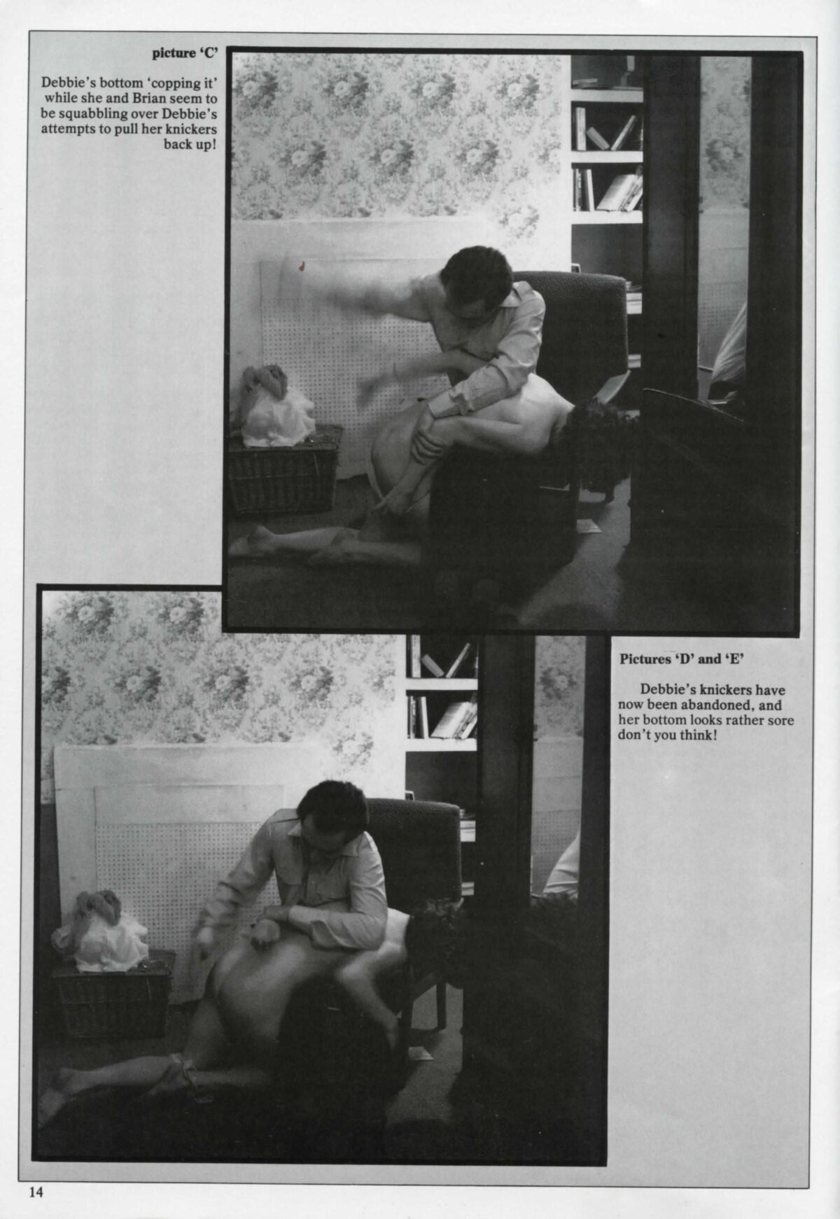 Retro Spanking Blushes Supplement issue complete