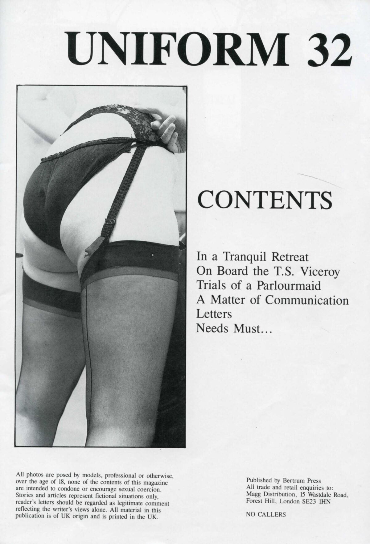Retro Spanking Uniform Girls issue (complete)