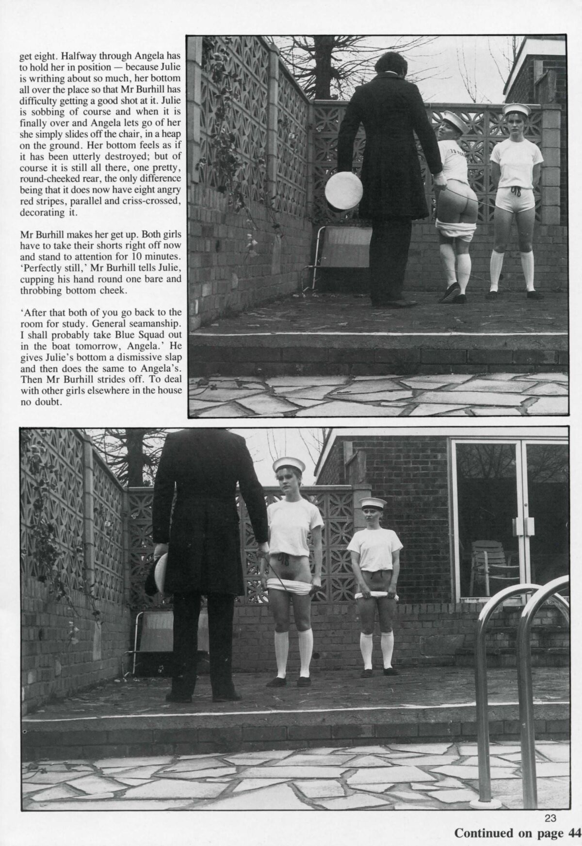 Retro Spanking Uniform Girls issue (complete)