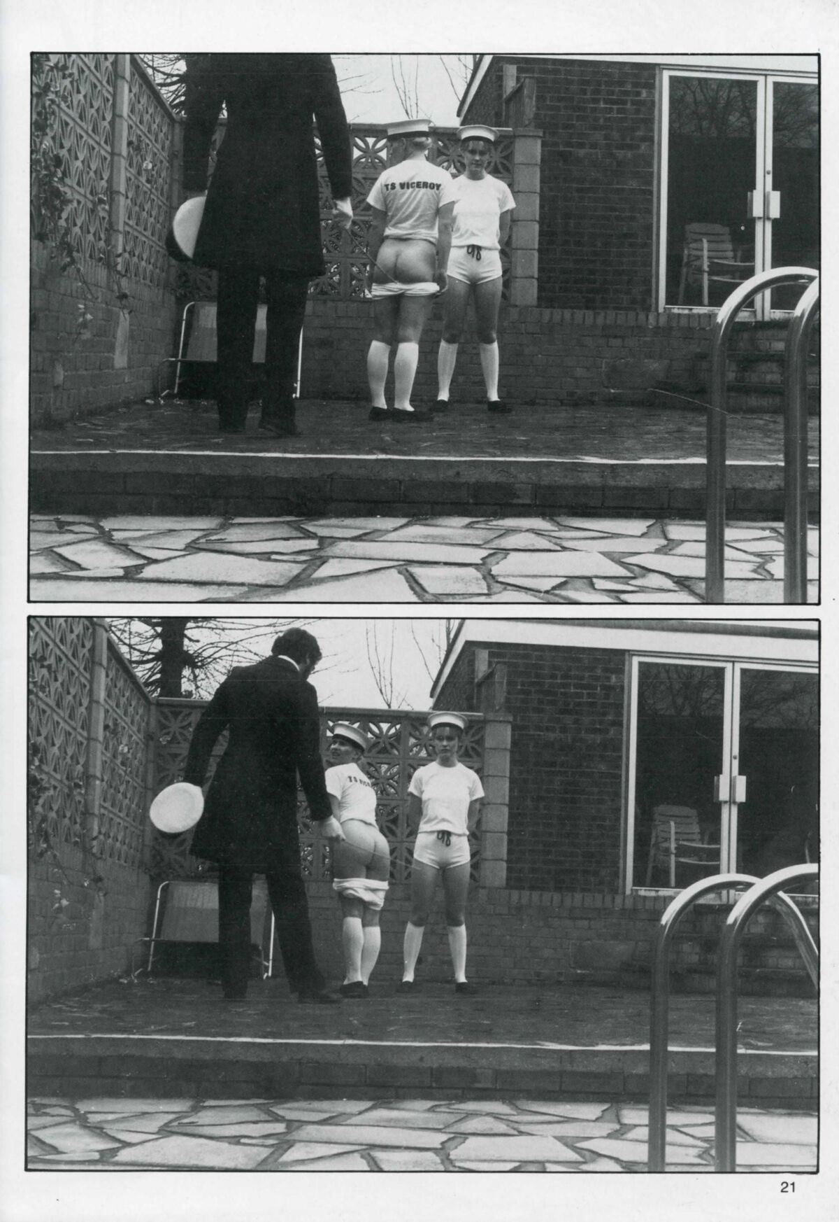 Retro Spanking Uniform Girls issue (complete)