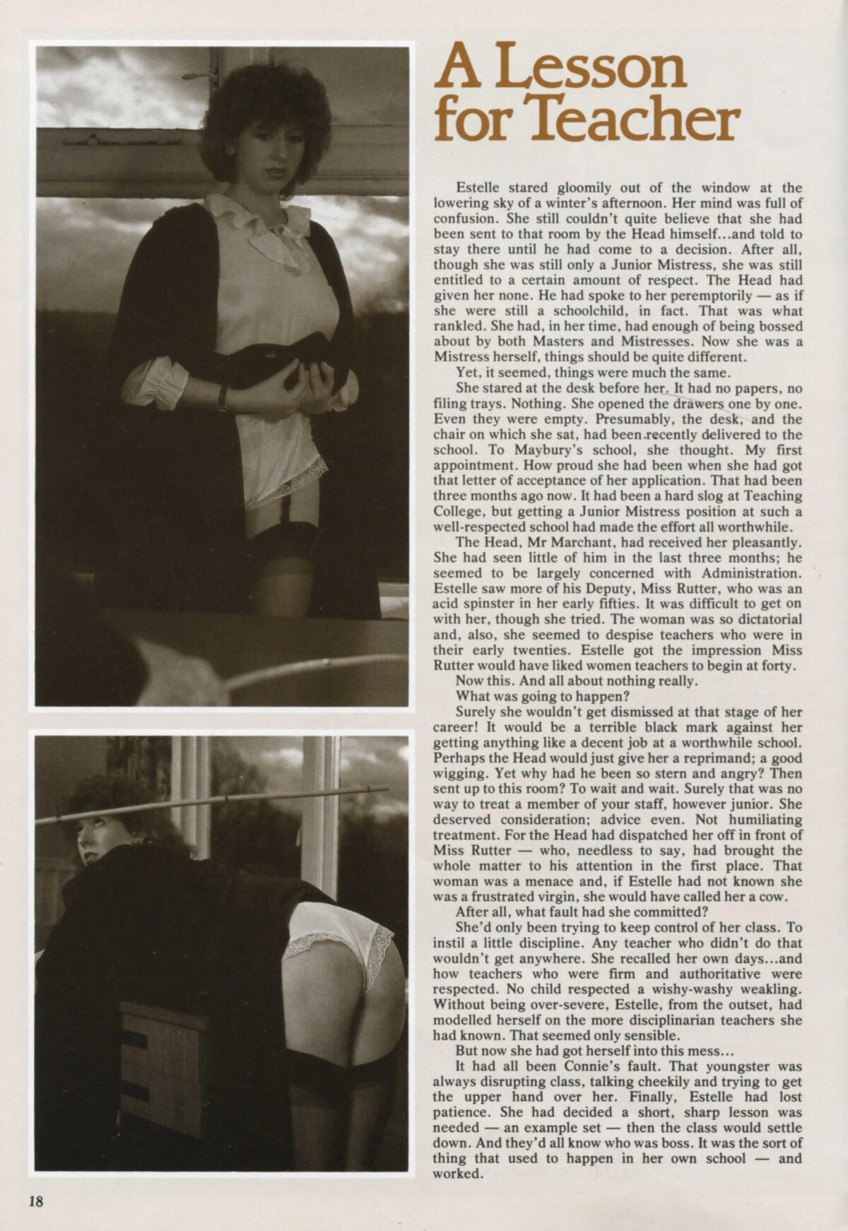 Retro Spanking Blushes Supplement issue complete