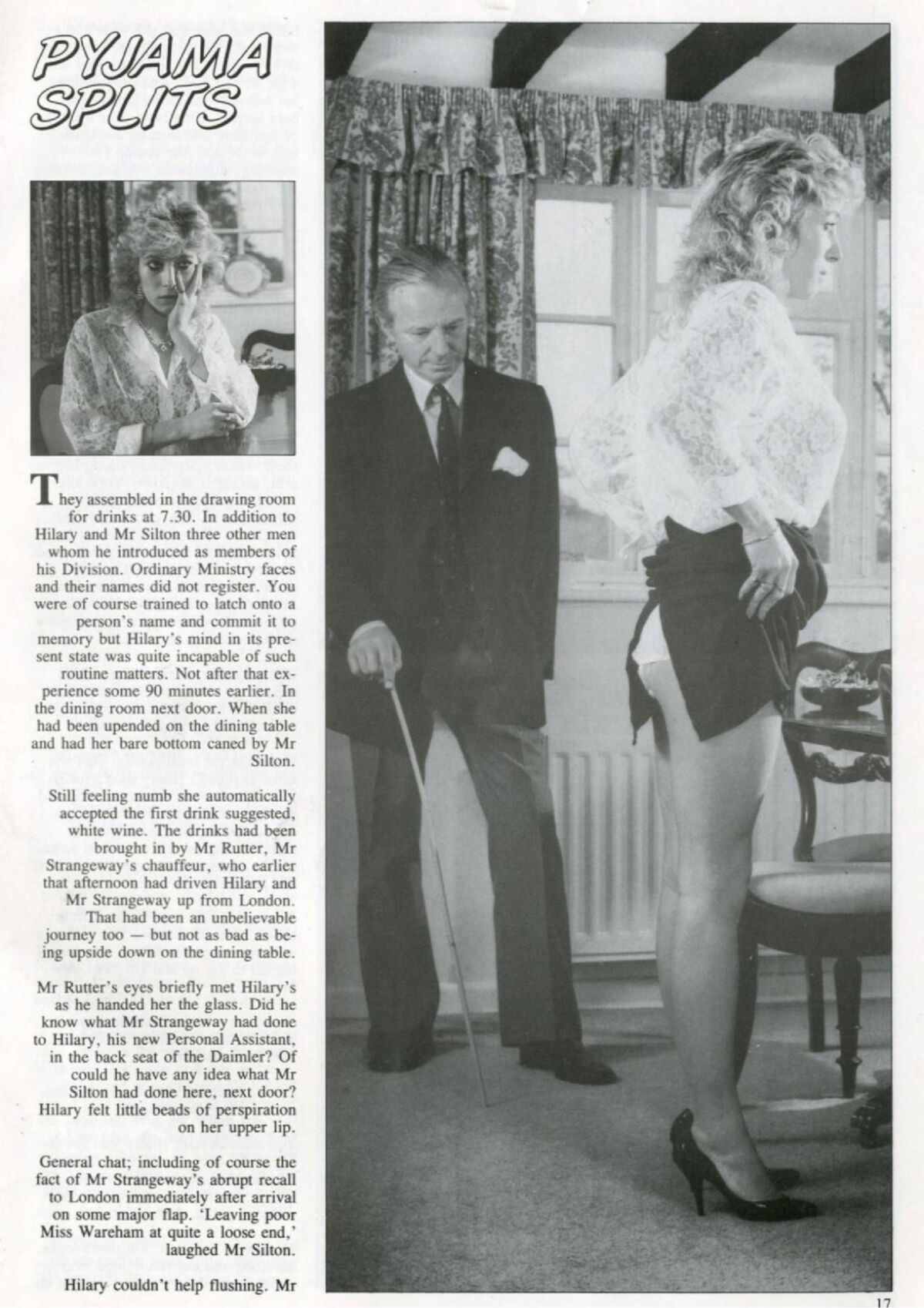 Retro Spanking Blushes Supplement issue complete