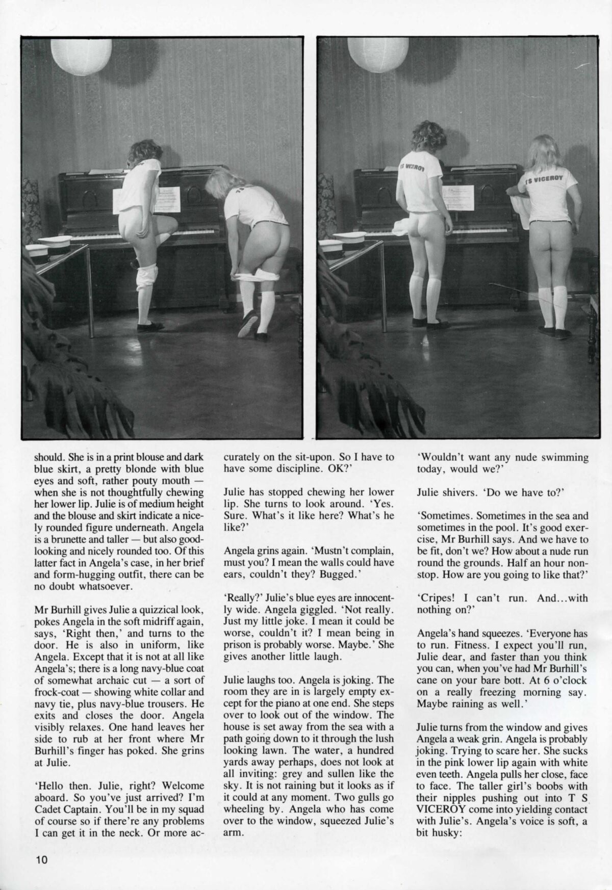 Retro Spanking Uniform Girls issue (complete)