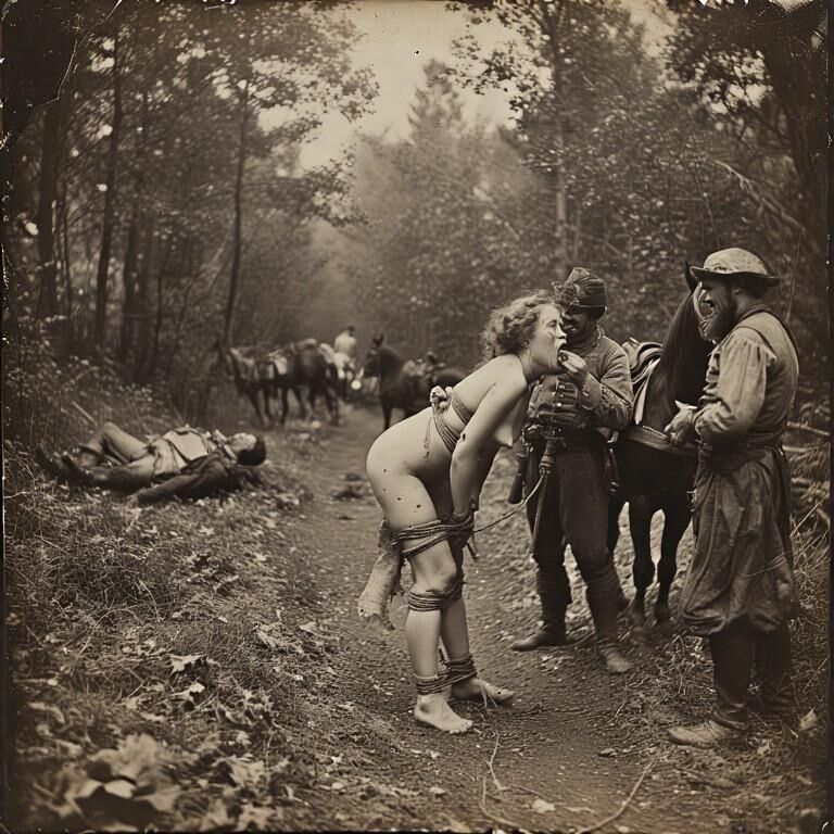 Women as prey of robbers