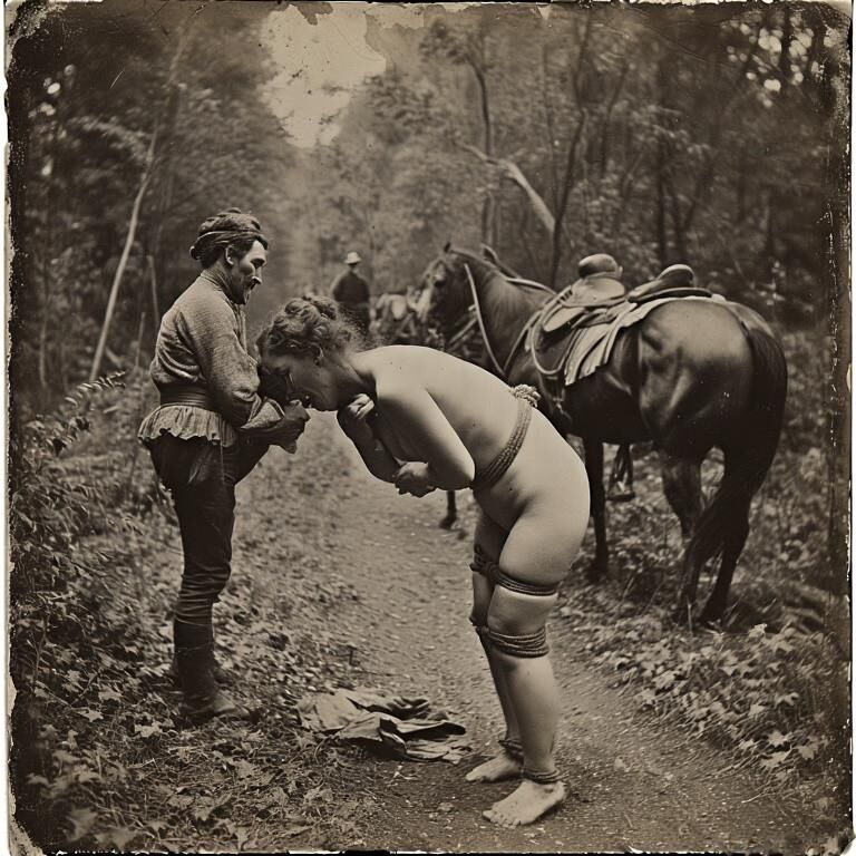 Women as prey of robbers