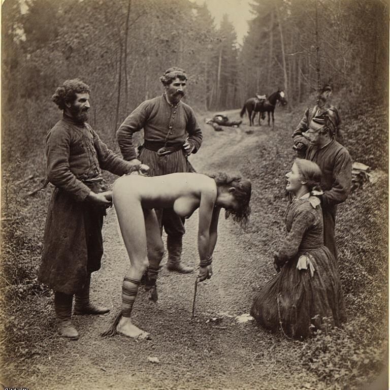 Women as prey of robbers