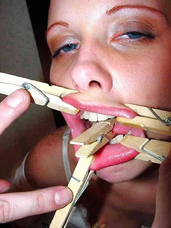 Surrendering herself to her new Master