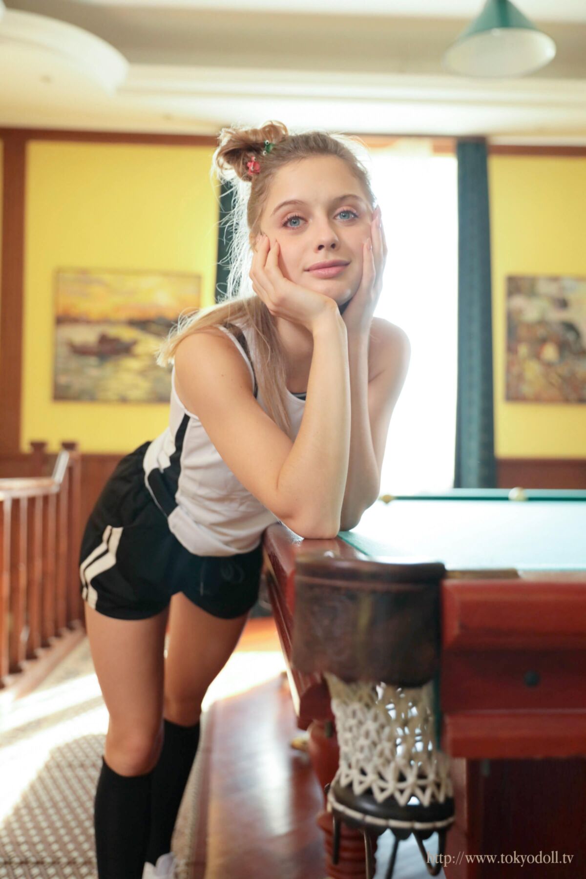 Alexa D VIP Set White Shop, синий купальник