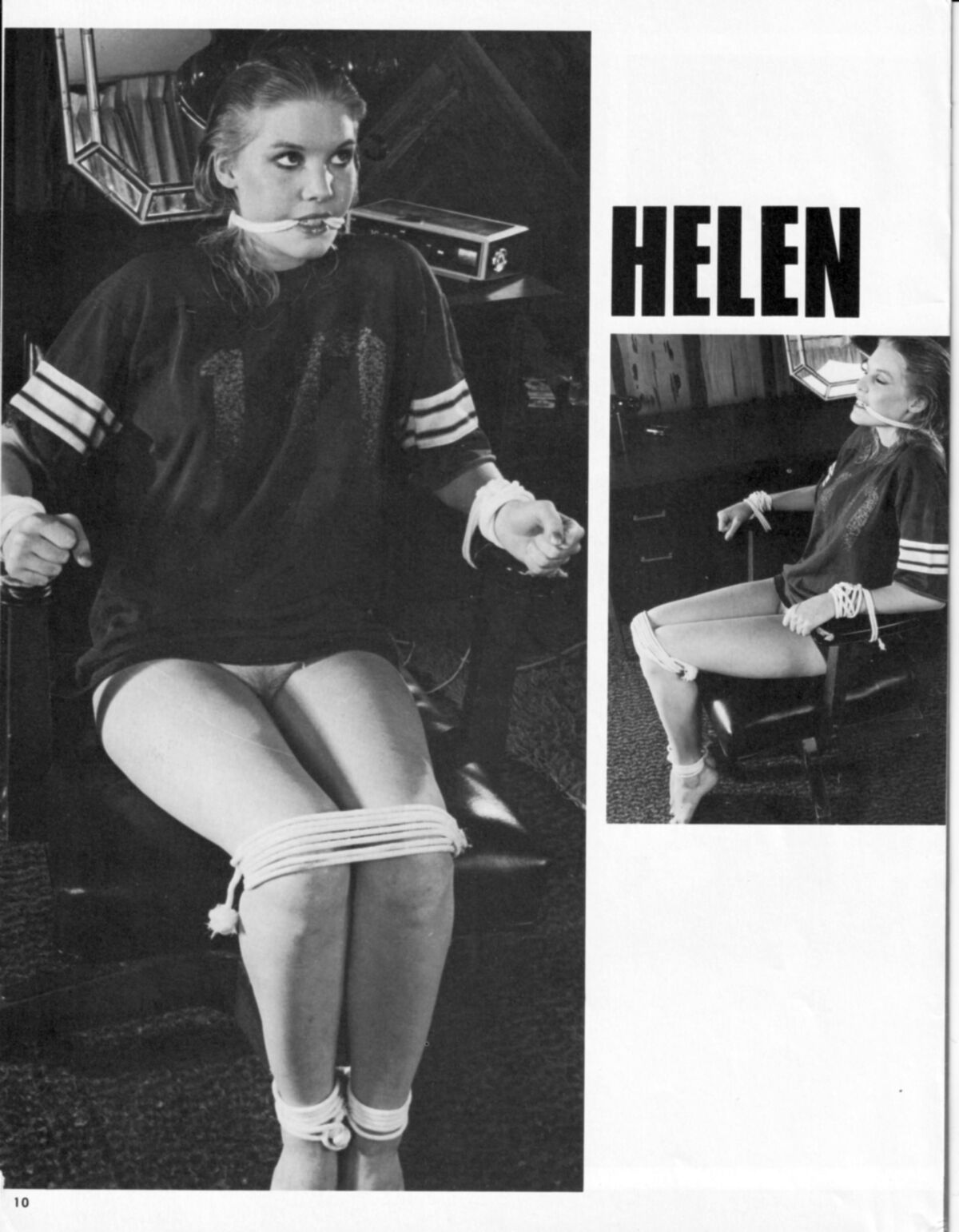 Vintage Bondage Magazine Sexy Slabes