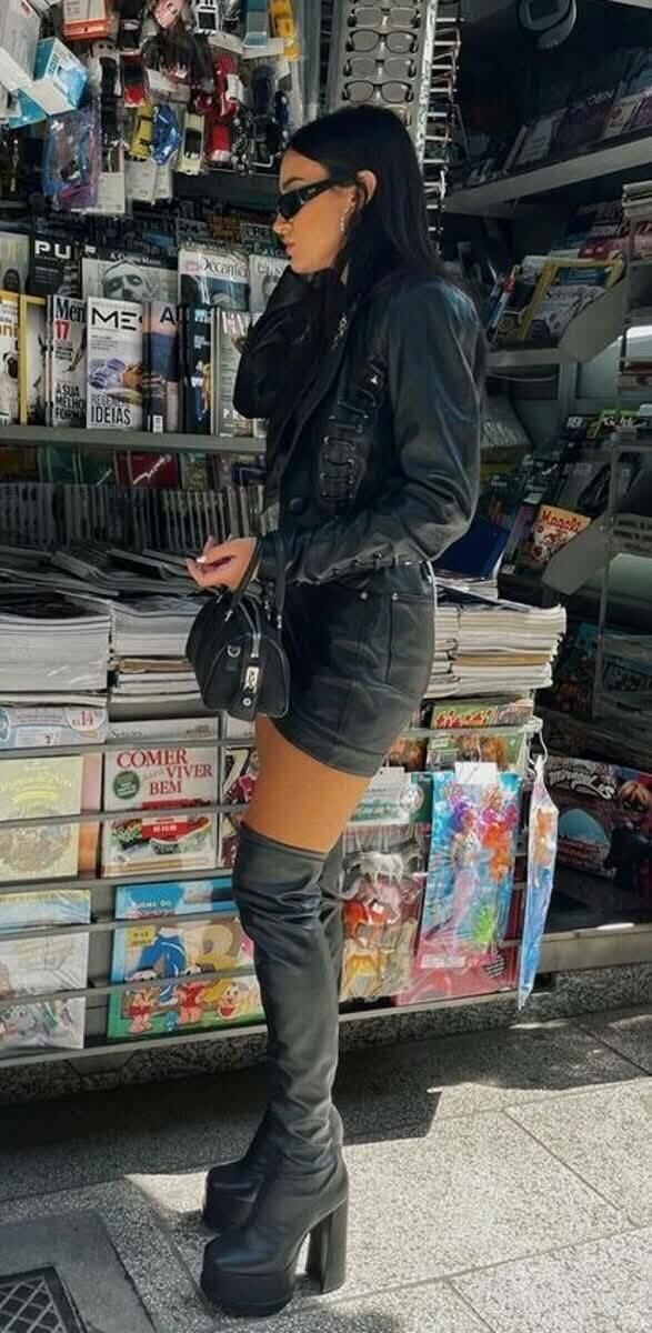 Meninas em botas