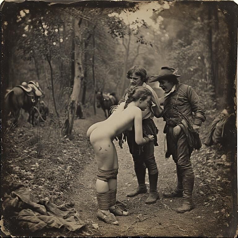 Women as prey of robbers