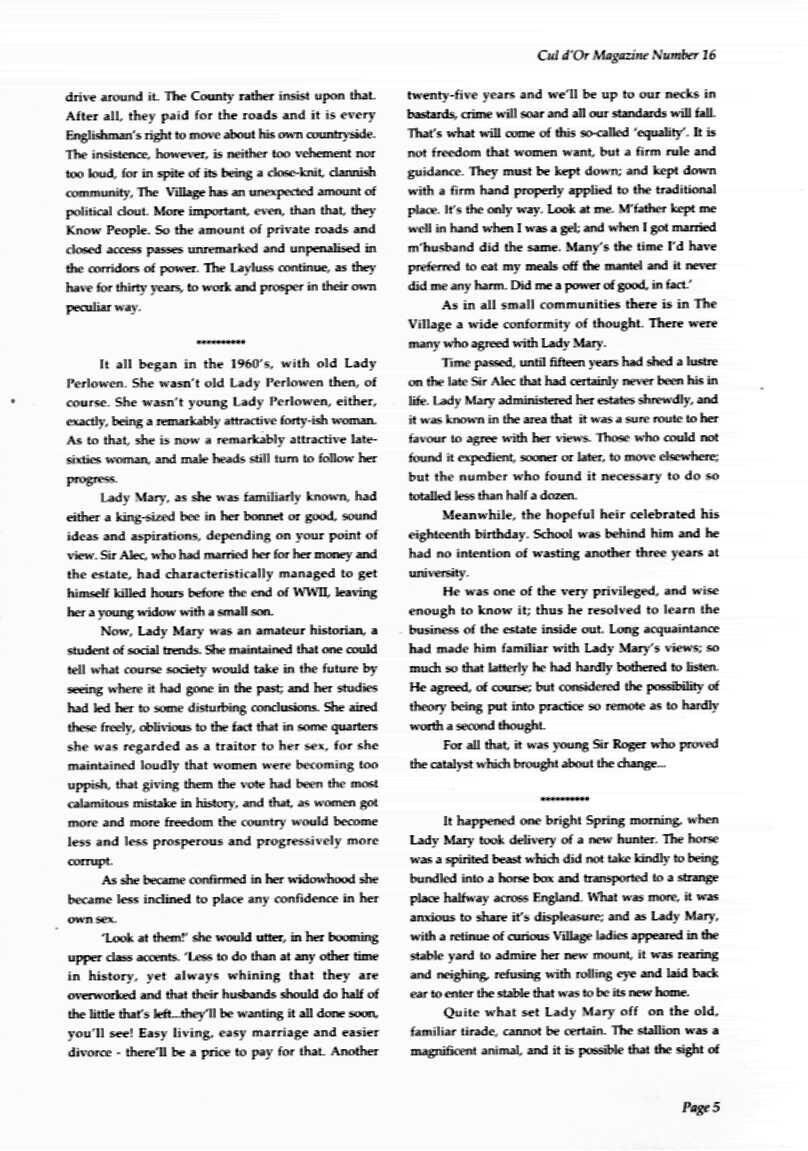 Retro Spanking from Cul dOr issue (Text stories)