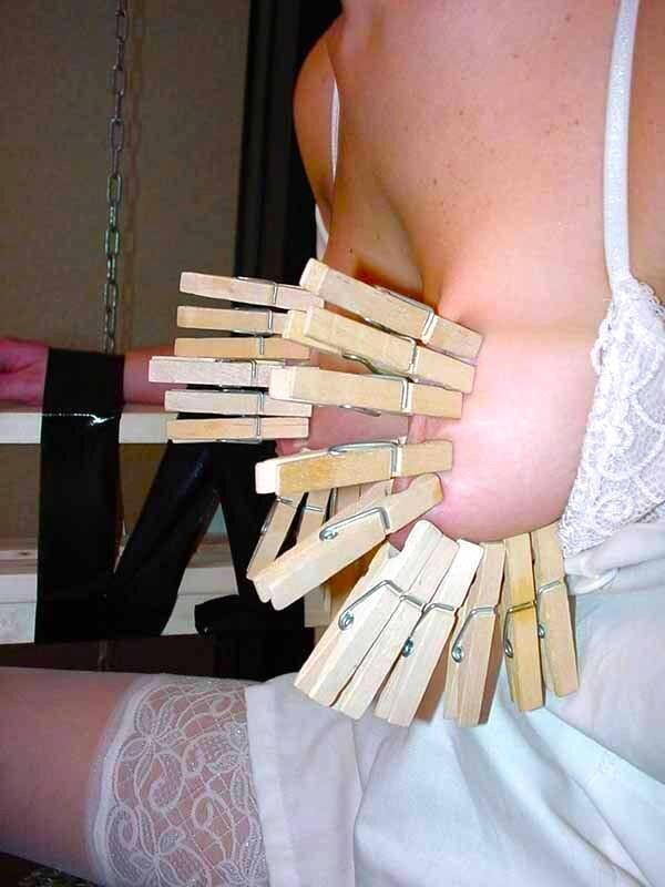 Surrendering herself to her new Master